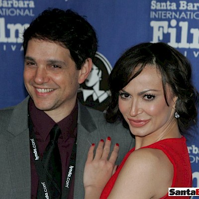 Jurors Ralph Macchio and Karina Smirnoff at the Santa Barbara International Film Festival - January 24, 2013