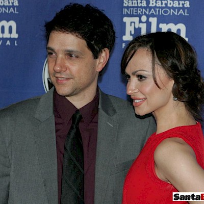 Jurors Ralph Macchio and Karina Smirnoff at the Santa Barbara International Film Festival - January 24, 2013