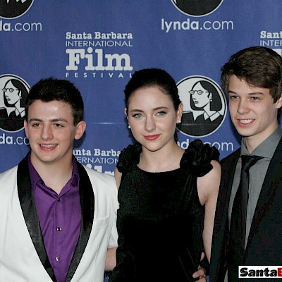 Aviad Bernstein, Haley Ramm and Colin Ford